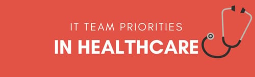 Infographic Top IT Priorities in Healthcare